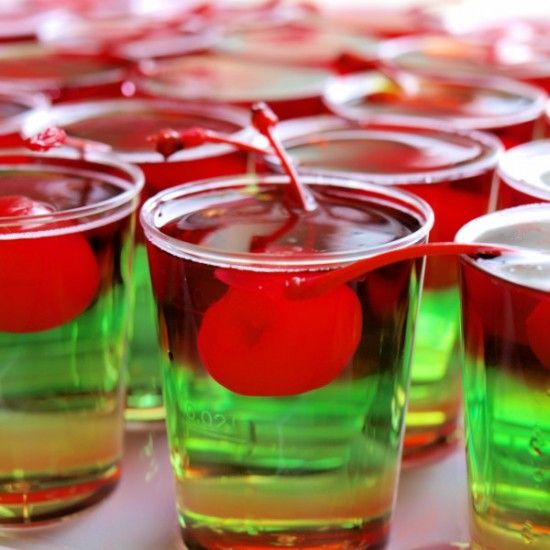 Rezeptbild: Reggae Jelly Shots