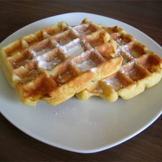 Rezeptbild: Knusprige Waffeln