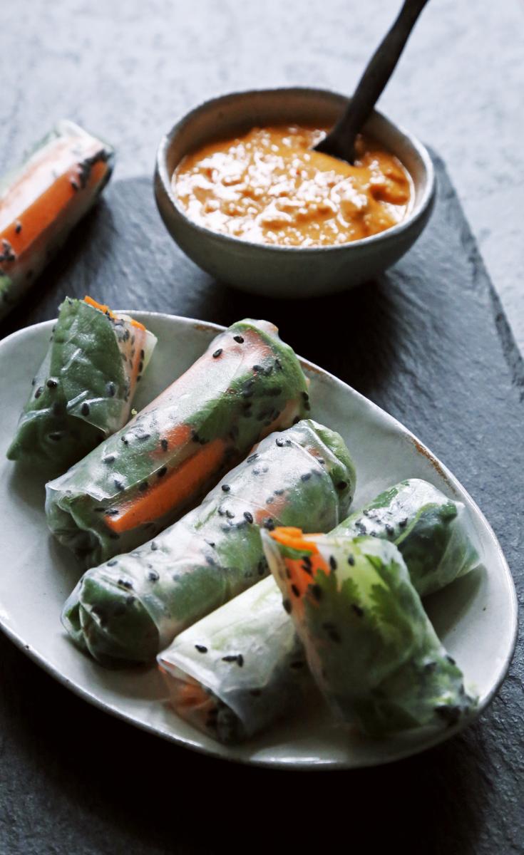 Rezeptbild: Reispapierröllchen
