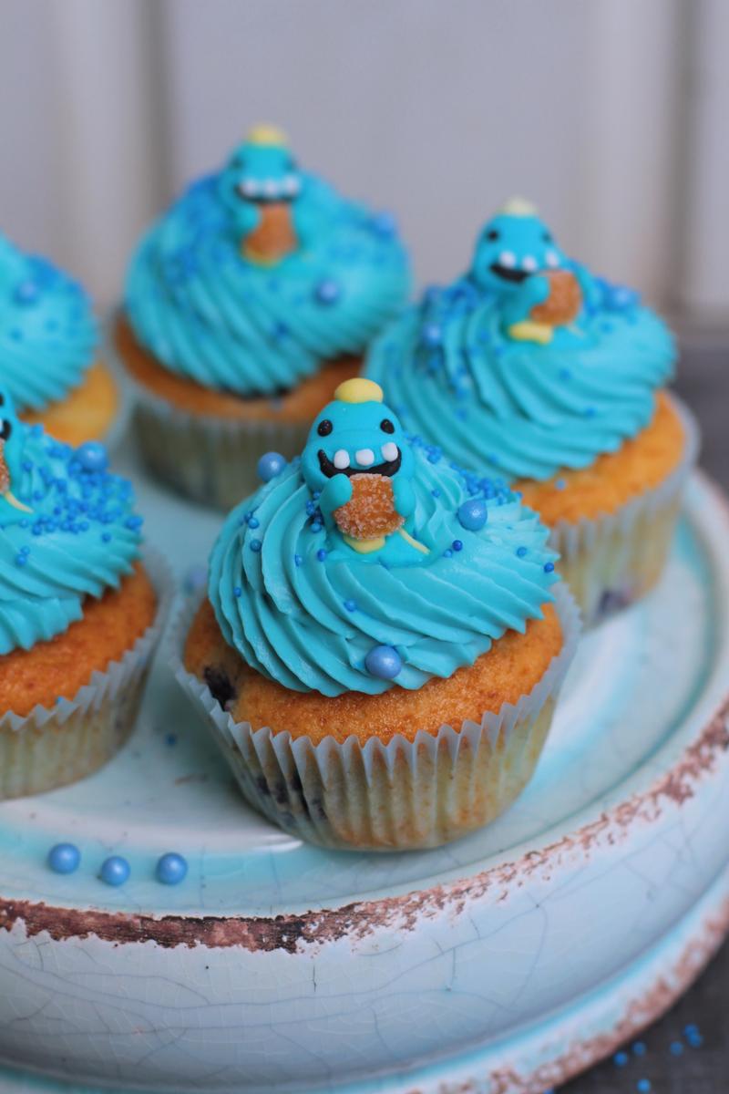 Rezeptbild: Blaubeer Cupcakes