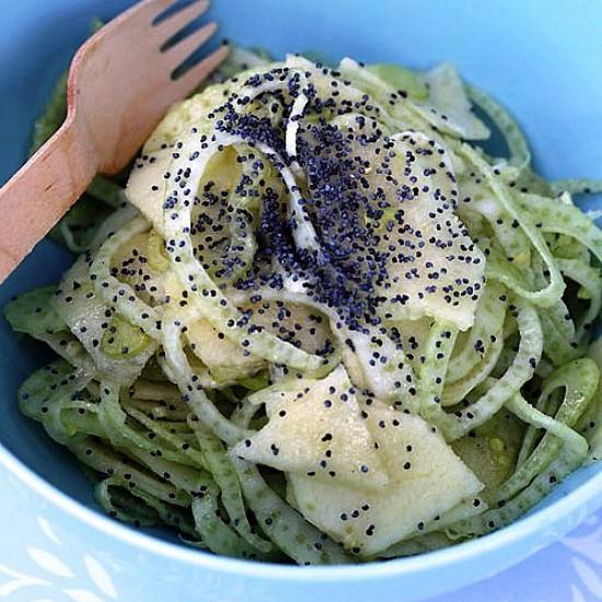 Rezeptbild: Fenchel-Apfel-Salat