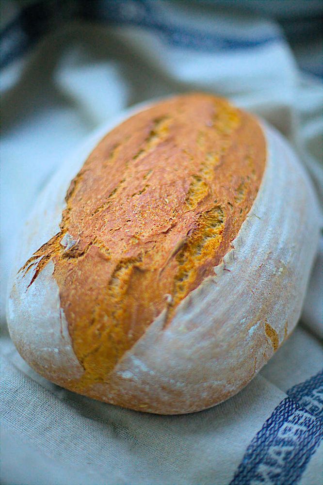 Rezeptbild: Hefemischbrot mit Poolish