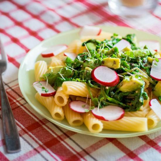 Rezeptbild: Radieschen Pasta