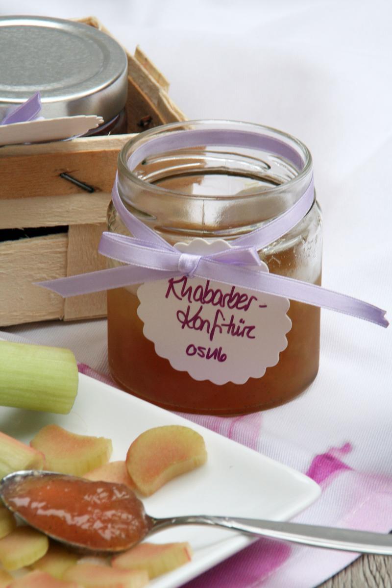 Rezeptbild: Lieblings-Marmelade: Rhabarber-Konfitüre