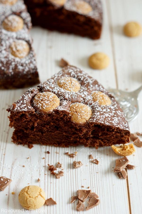 Rezeptbild: Schokokuchen mit Amaretti