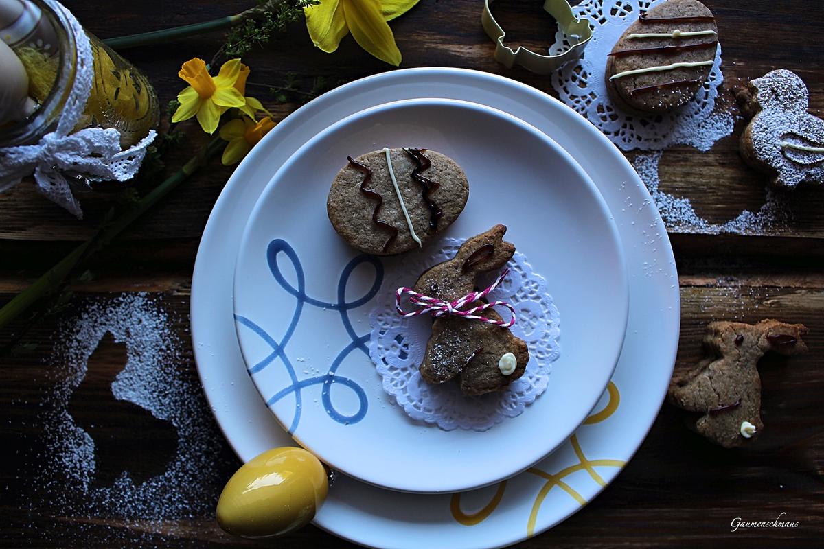 Rezeptbild: Vegane Osterkekse