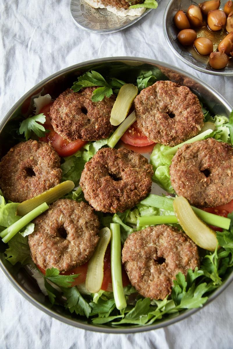 Rezeptbild: Shami-e Lapeh - persische Frikadellen mit gelben Spalterbsen