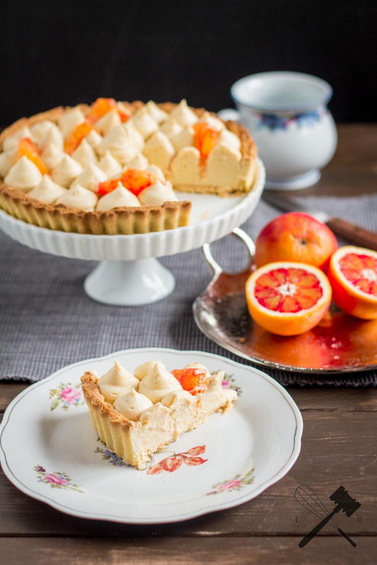 Rezeptbild: Blutorangen Tarte