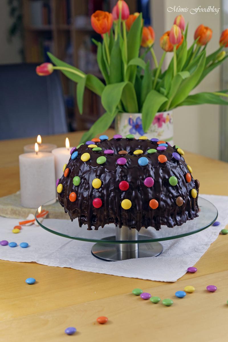 Rezeptbild: Mimis Mandel-Marmorkuchen nach Omas Rezept