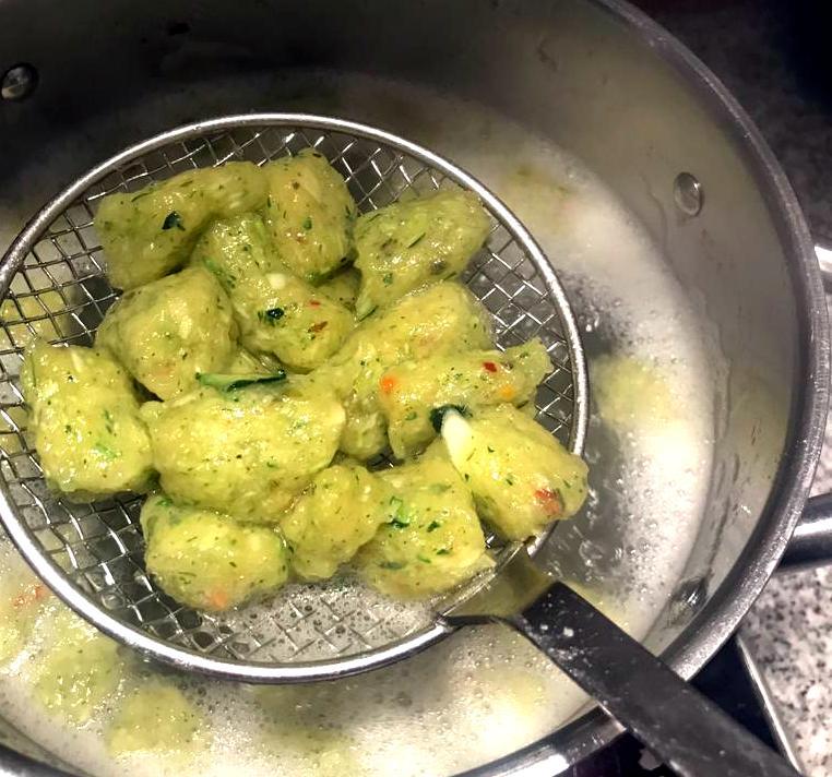Rezeptbild: Glutenfreie Zucchini Gnocchi