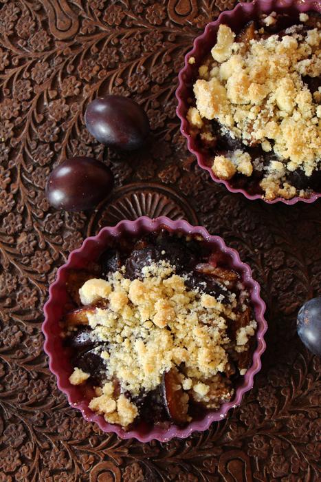 Rezeptbild: Zwetschgen Crumble