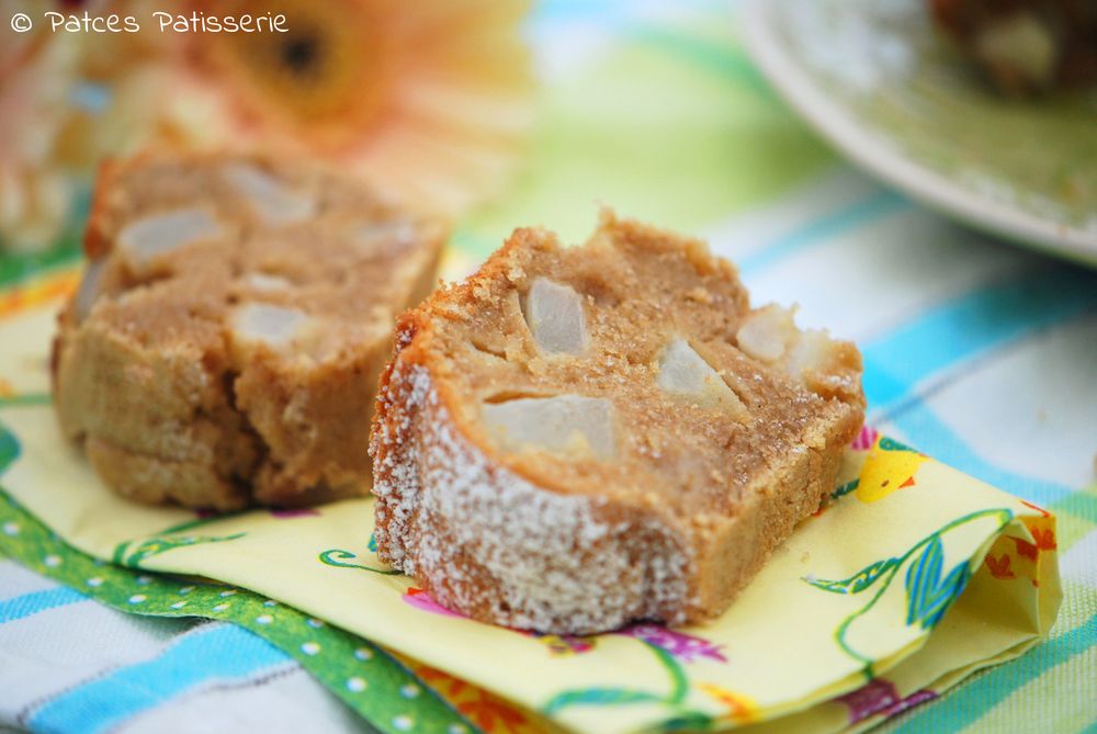 Rezeptbild: Einkorn-Kuchen mit Teffmehl, Birne & Zimt