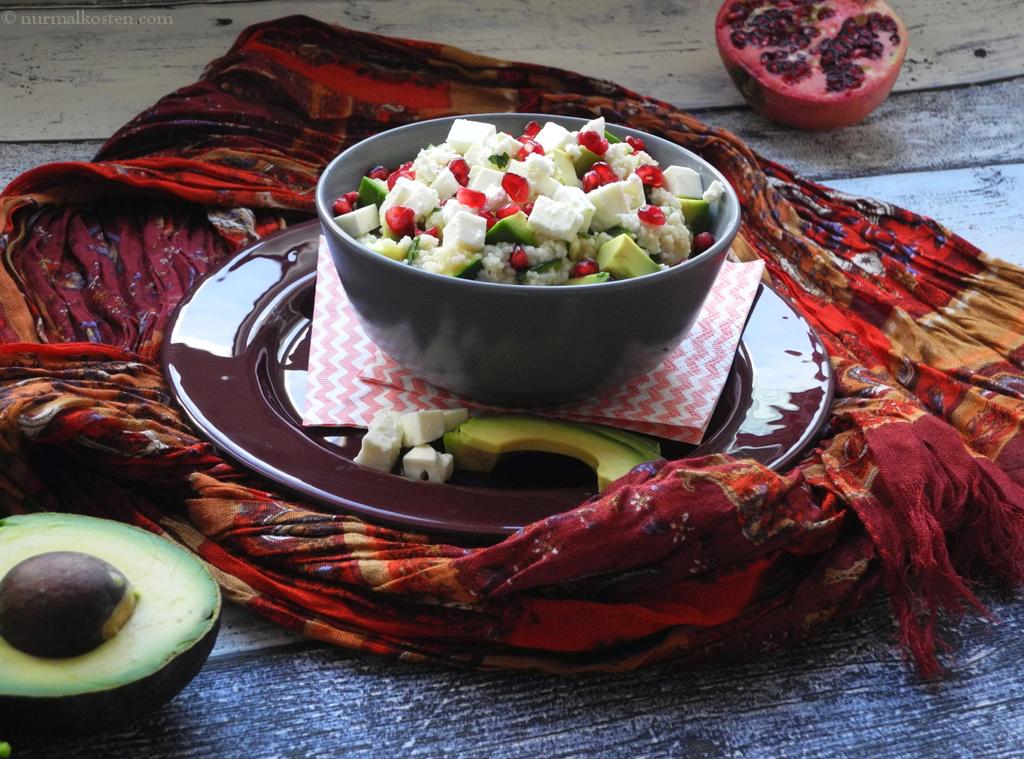 Rezeptbild: Orientalischer Couscoussalat mit Feta