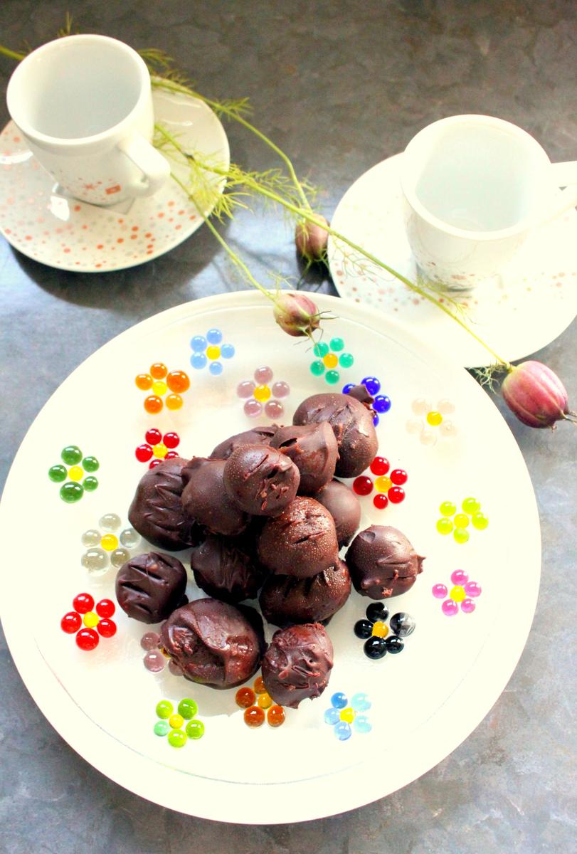 Rezeptbild: Mandel Pralinen - Glutenfrei