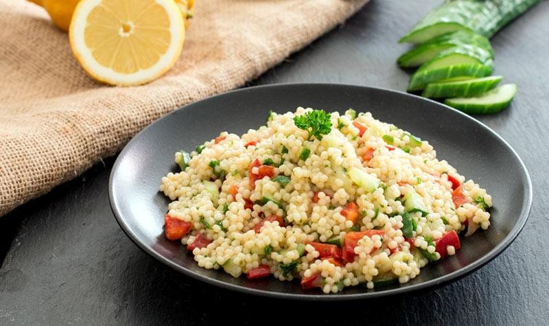 Rezeptbild: Erfrischender Couscous-Salat