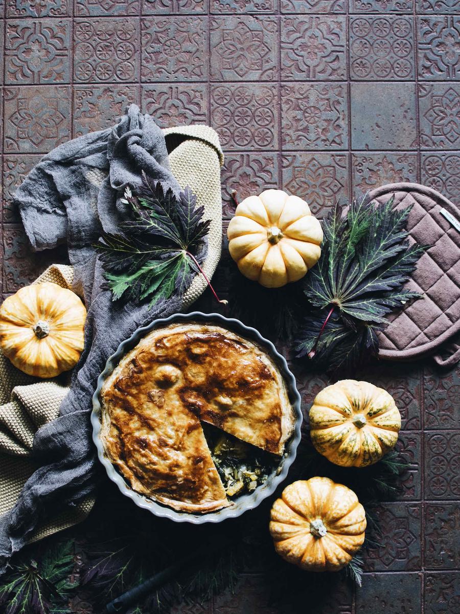 Rezeptbild: BUTTERNUSS-KÜRBIS-PIE