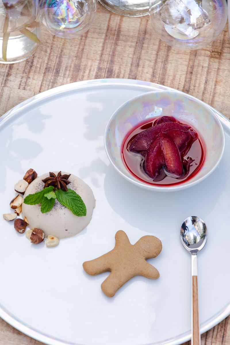 Rezeptbild: Lebkuchen Panna Cotta