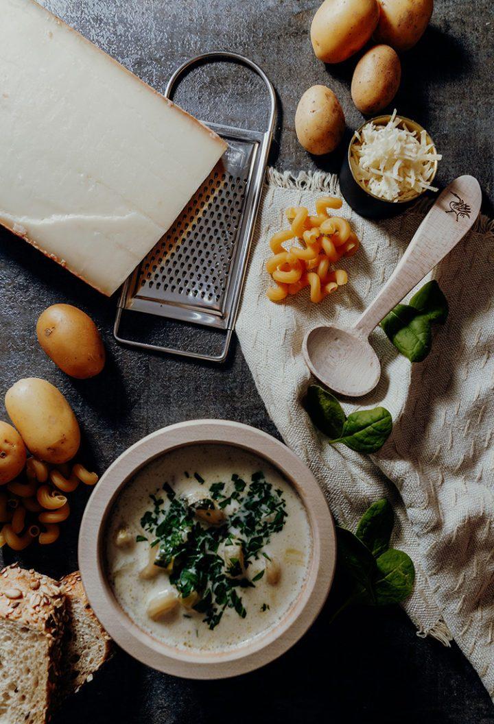 Rezeptbild: Soupe de Chalet – Schweizer Hüttensuppe