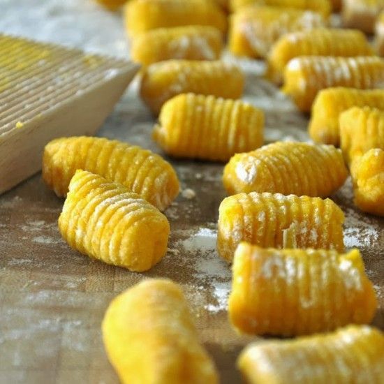 Rezeptbild: Kürbis Gnocchi