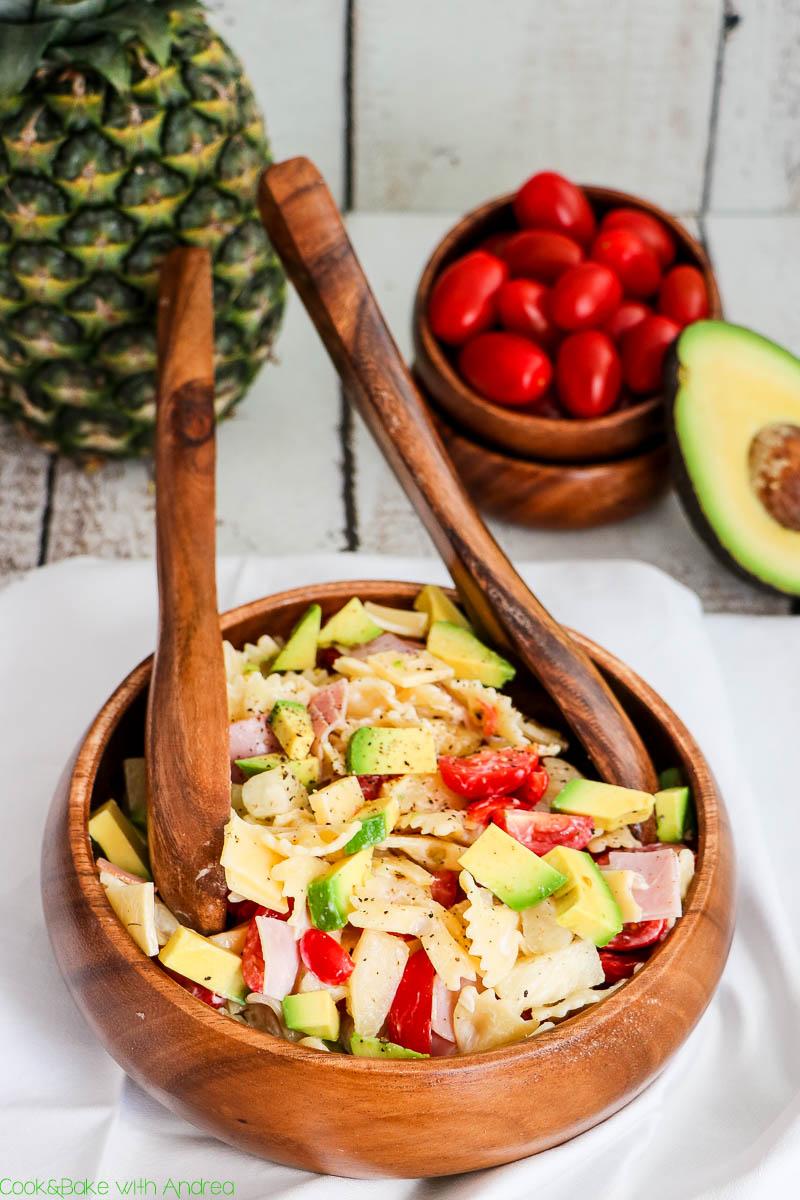 Rezeptbild: Nudelsalat á la Hawaii