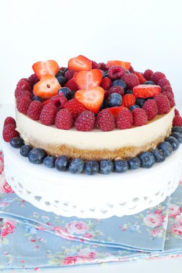 Rezeptbild: Limetten Haselnuss Torte 