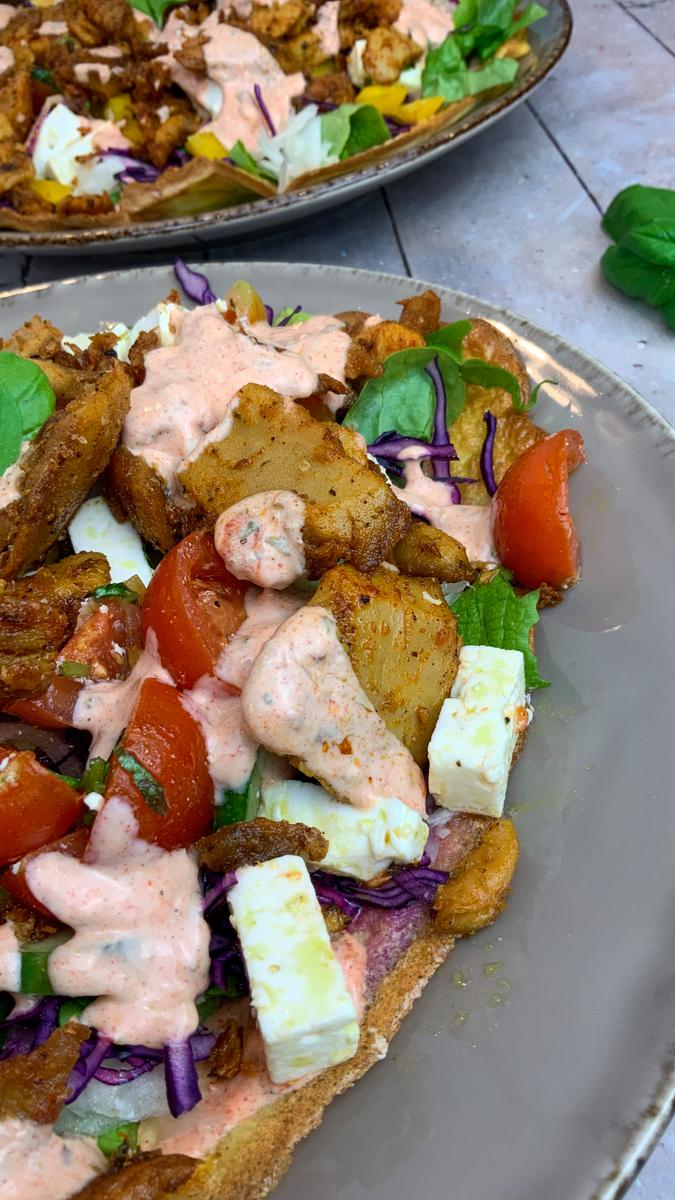 Rezeptbild: Low carb Döner