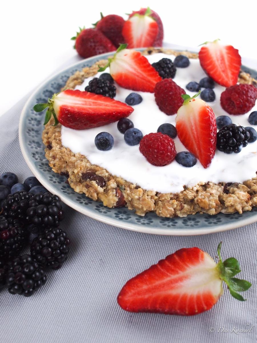 Rezeptbild: zuckerfreier Pizza-Cookie 