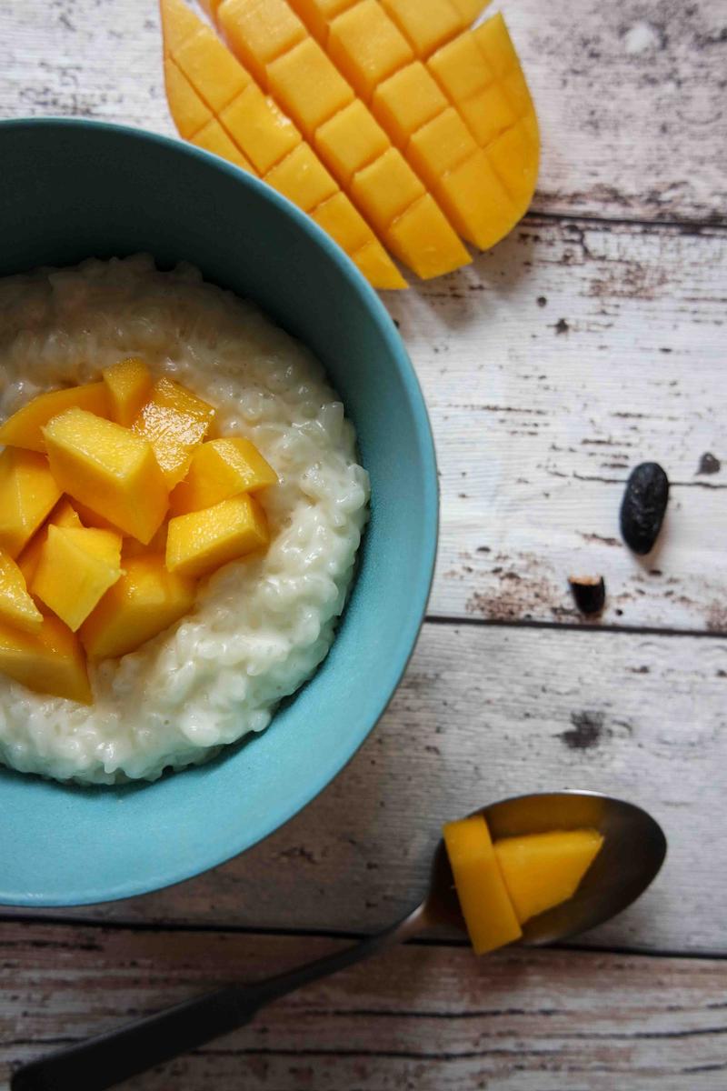 Rezeptbild: Tonka Milchreis mit Mango