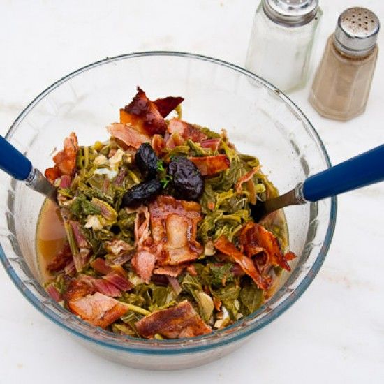 Rezeptbild: Vlita mit Speck und Graviera