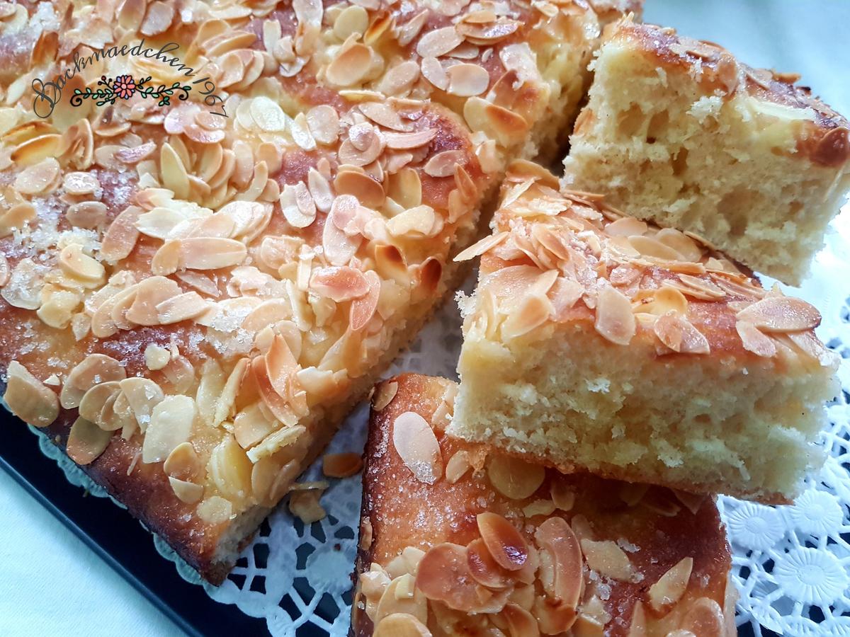 Rezeptbild: saftiger Butterkuchen