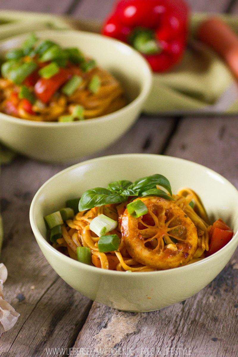 Rezeptbild: Asiatische One-Pot-Pasta (vegan)