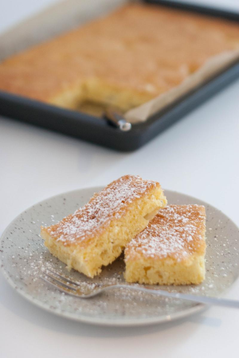 Rezeptbild: Rhabarberkuchen vom Blech