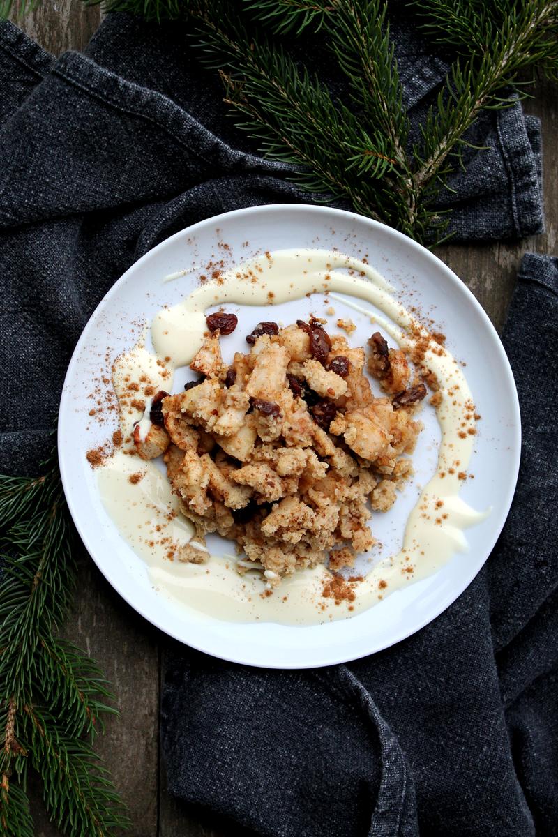 Rezeptbild: Bratapfel-Crumble