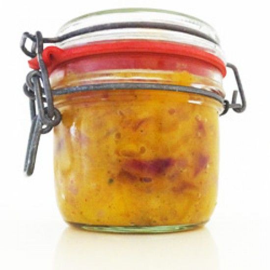 Rezeptbild: Mango-Zwiebel-Chutney ohne Zucker