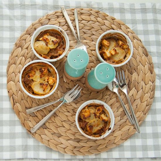 Rezeptbild: Moussaka-Törtchen