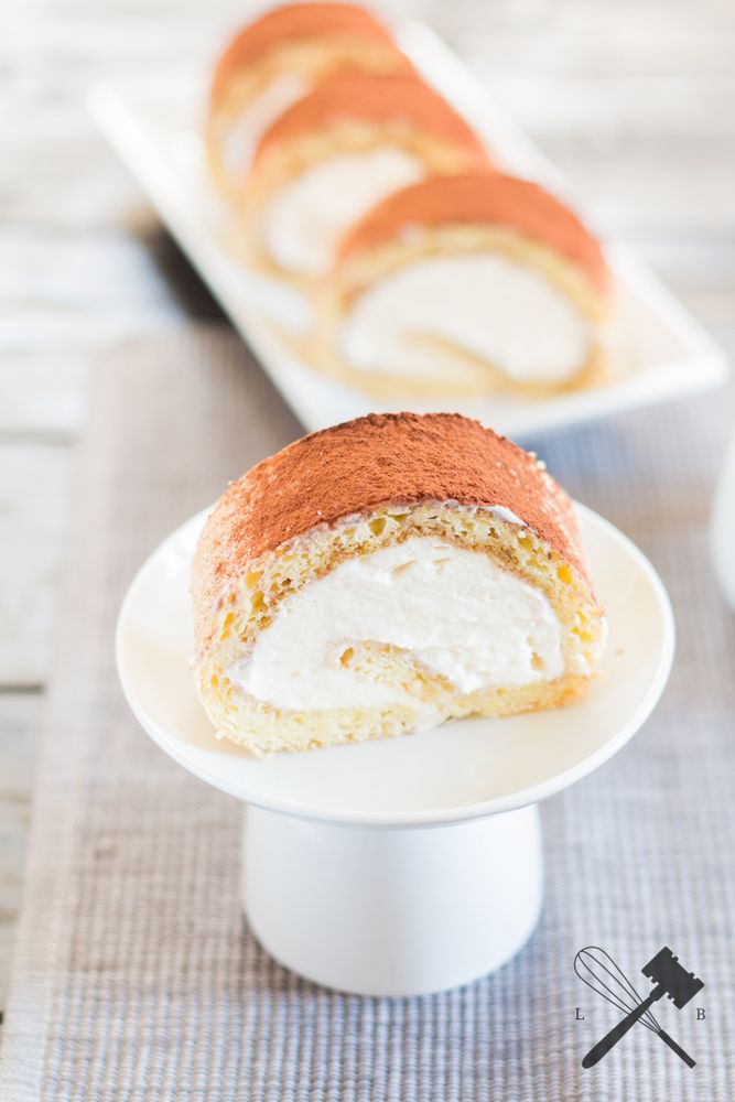 Rezeptbild: Tiramisu Roulade