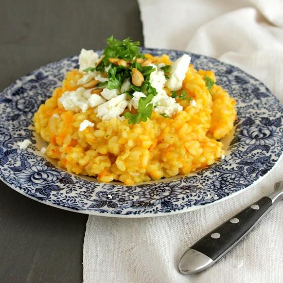 Rezeptbild: Kürbis Risotto