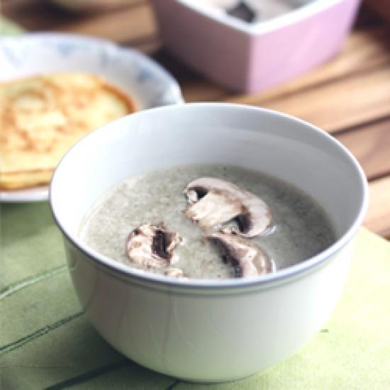 Rezeptbild: Champignoncrèmesuppe