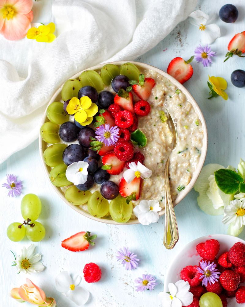 Rezeptbild: Zoats - Porridge aus Zucchini und Oats