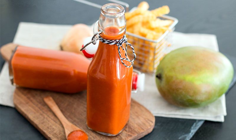 Rezeptbild: Mangoketchup selber machen
