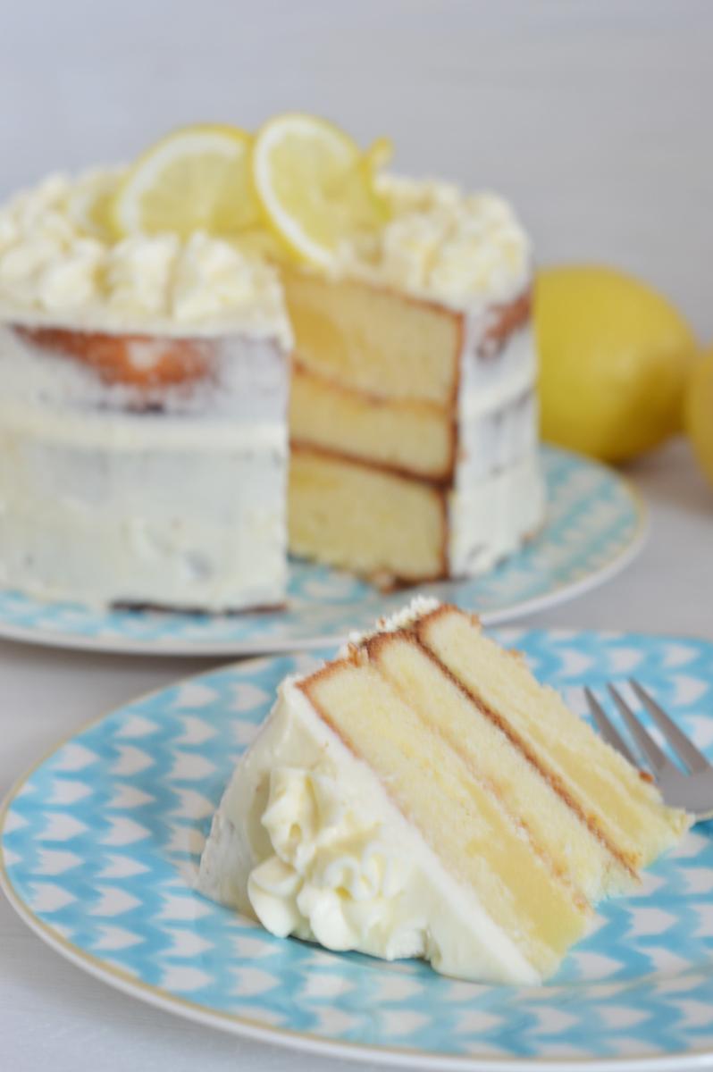 Rezeptbild: Zitronentorte mit Lemon-Curd
