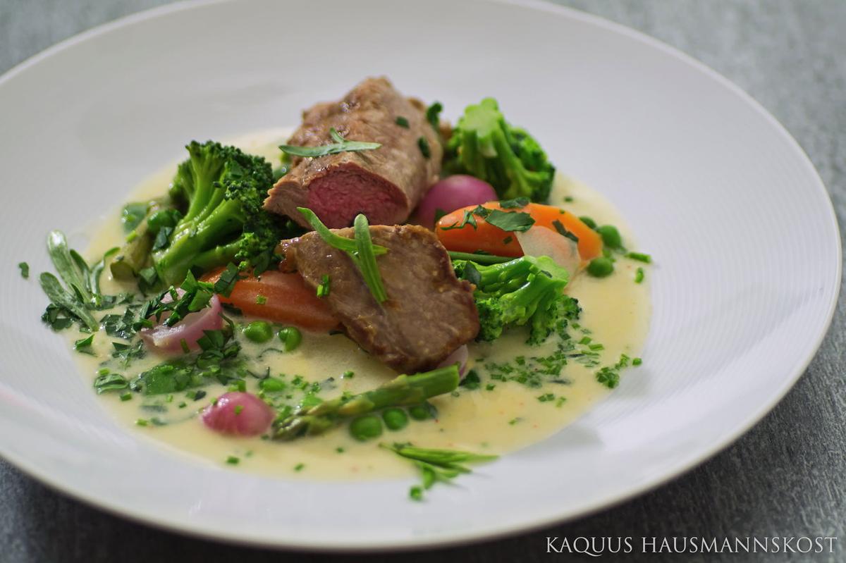 Rezeptbild: Frühlingsgemüse mit Lamm