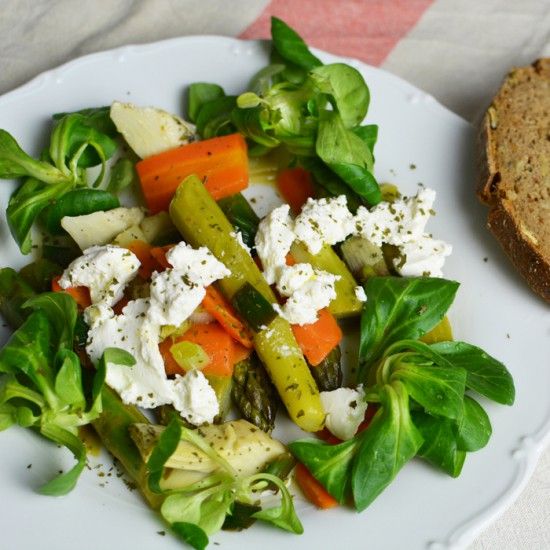 Rezeptbild: Spargelsalat