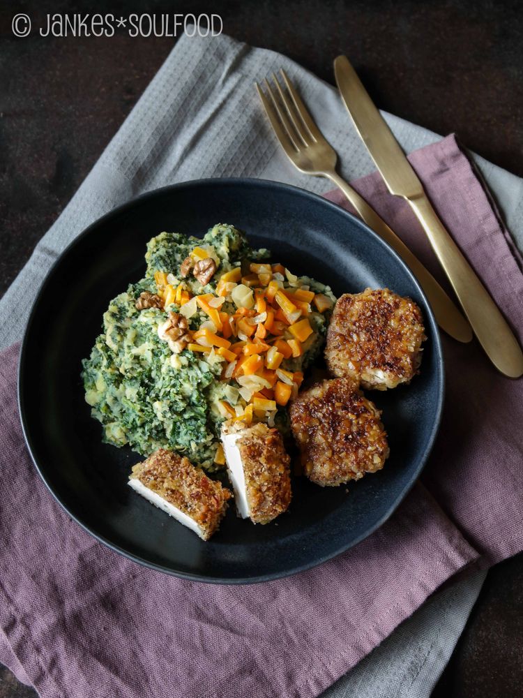 Rezeptbild: Stamppot mit Grünkohl
