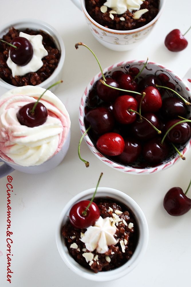 Rezeptbild: Black Forest Rice Pudding 