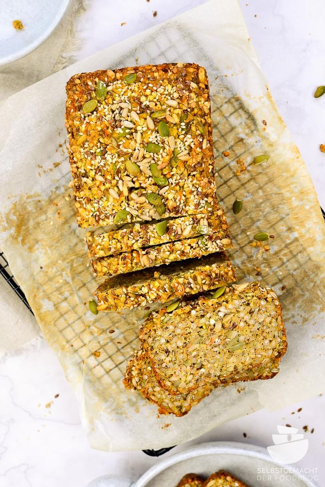 Rezeptbild: Glutenfreies Buchweizenbrot ohne Mehl