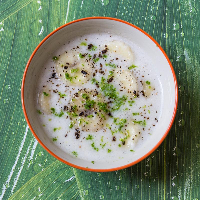Rezeptbild: Banane in süßer Kokosmilch