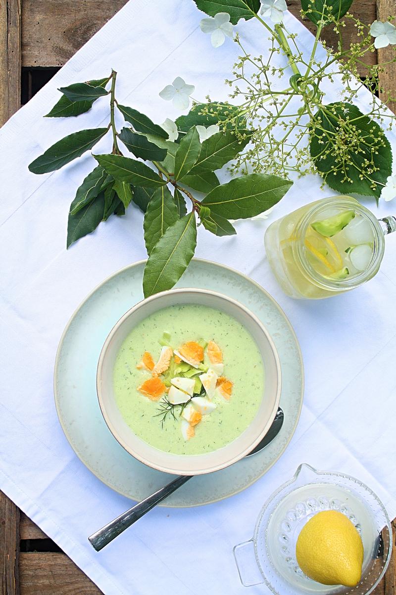 Rezeptbild: Kalte Gurkensuppe