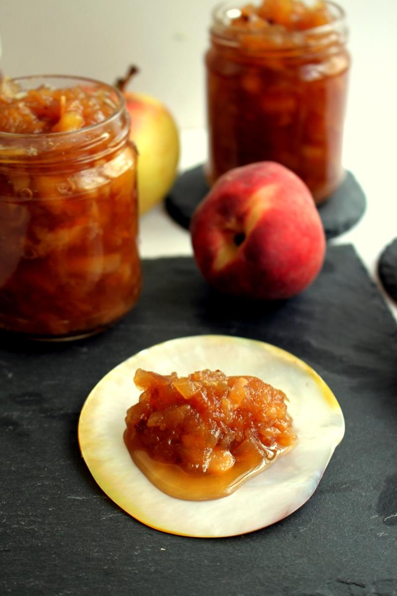 Rezeptbild: Apfel-Pfirsich Chutney