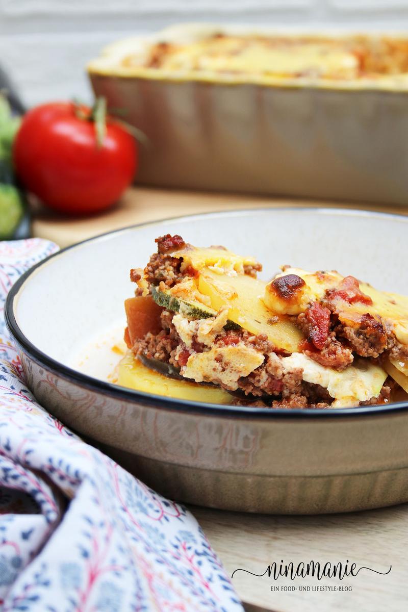 Rezeptbild: Moussaka – köstlicher Auflauf auf griechische Art